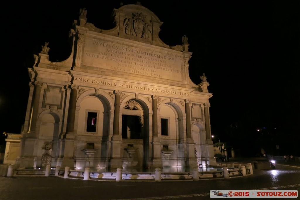 Roma by night - Fontana dell'Acqua Paola
Mots-clés: geo:lat=41.88896015 geo:lon=12.46450424 geotagged ITA Italie Lazio Torre Spaccata Trastevere Roma Fontaine Nuit Fontana dell&#039;Acqua Paola