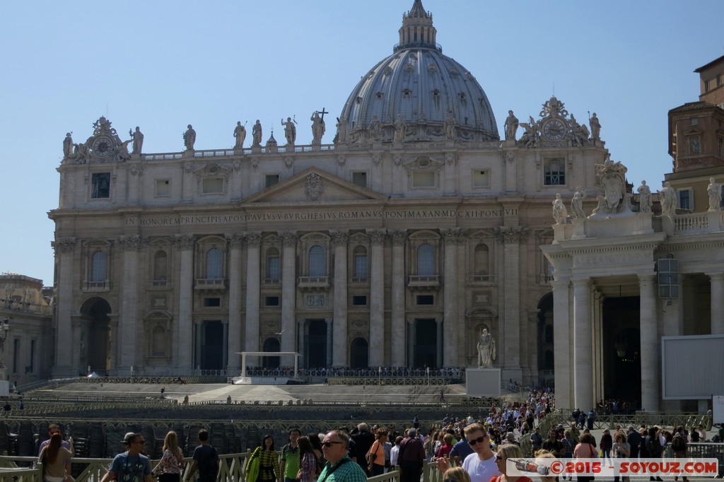 Vatican - Piazza San Pietro - Basilica di San Pietro
Mots-clés: Borgo geo:lat=41.90278100 geo:lon=12.45768450 geotagged ITA Italie Lazio Roma