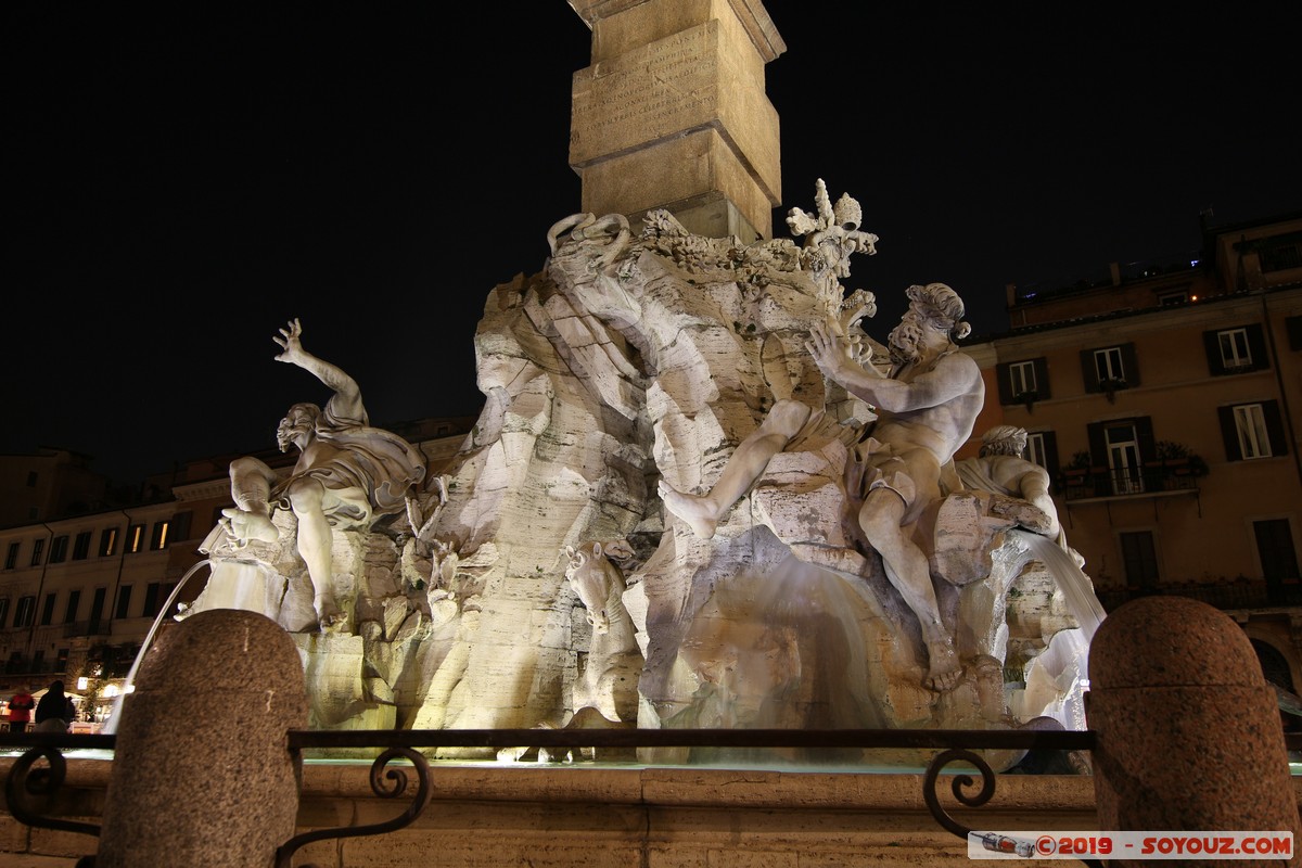 Roma by night - Piazza Navona - Fontana dei Quattro Fiumi
Mots-clés: Decima geo:lat=41.89893233 geo:lon=12.47326900 geotagged ITA Italie Lazio Parione Nuit Piazza Navona Fontana dei Quattro Fiumi Fontaine