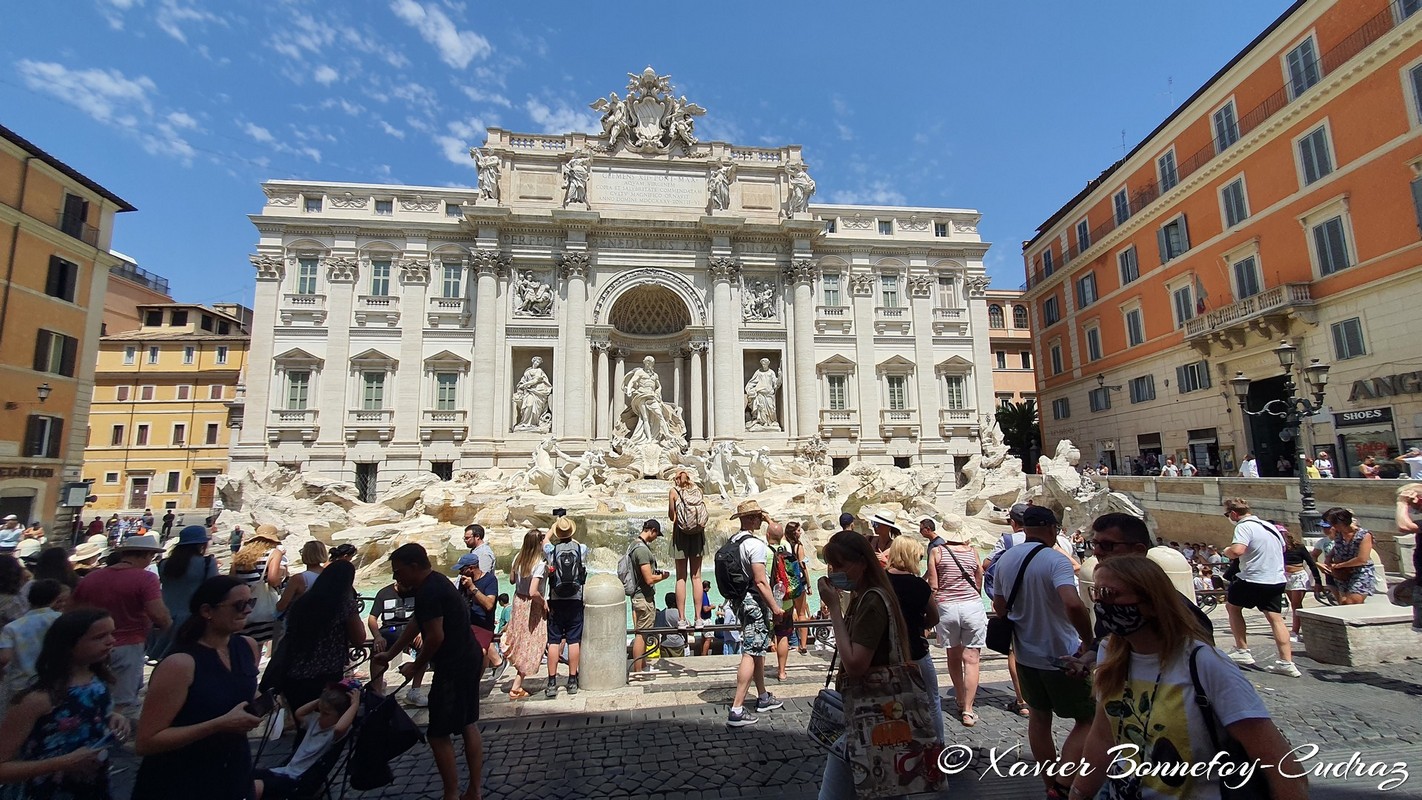 Roma
Mots-clés: Italie Lazio Trevi - Rione II Fontana di Trevi Fontaine