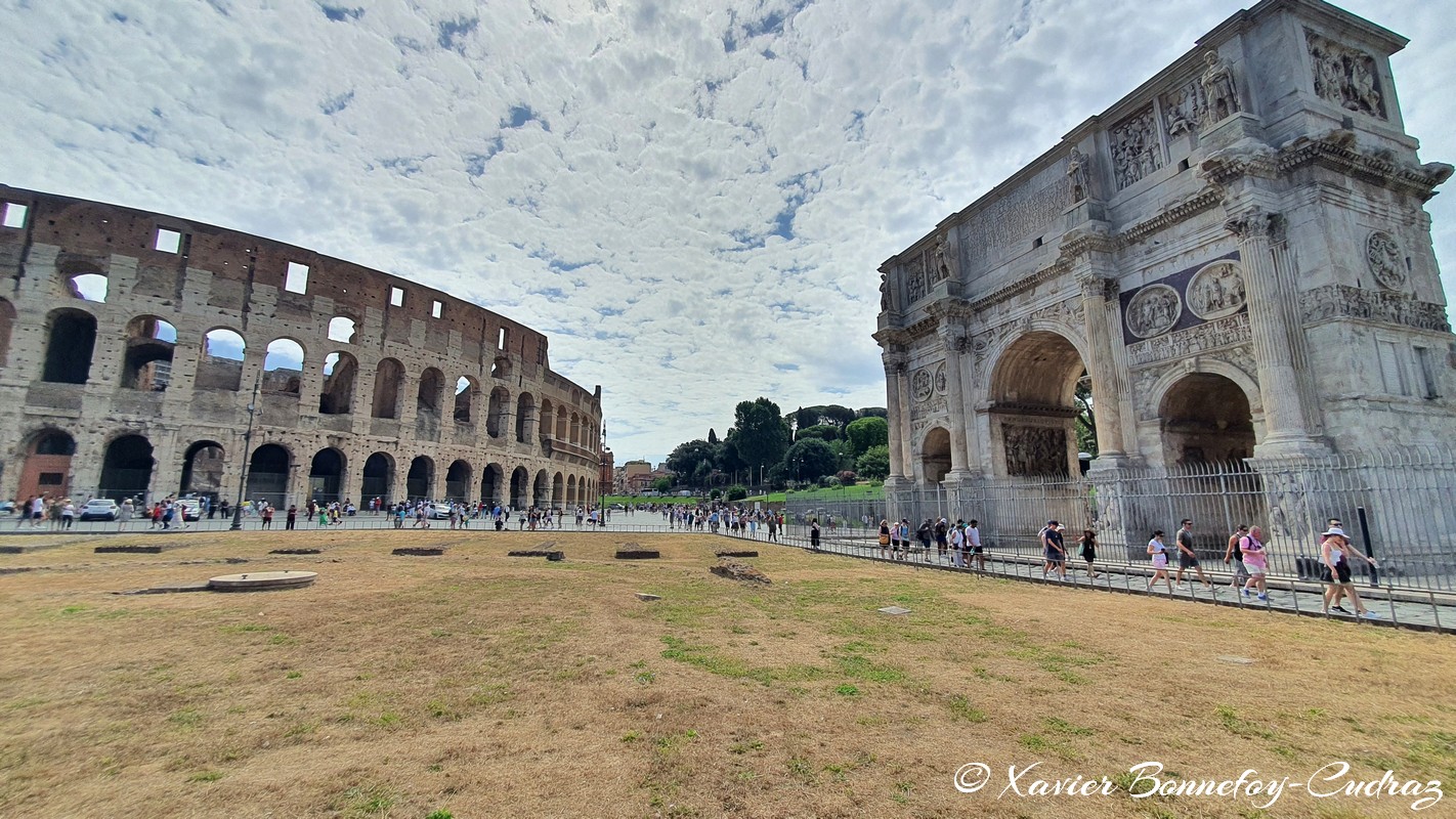 Roma - Arco di Costantino e Colosseo
Mots-clés: Campitelli Decima geo:lat=41.89007079 geo:lon=12.49043460 geotagged ITA Italie Lazio Roma patrimoine unesco Ruines Romain Arco di Costantino Colosseo