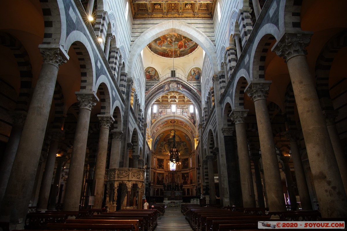 Pisa - Duomo
Mots-clés: geo:lat=43.72325137 geo:lon=10.39535762 geotagged ITA Italie Pisa Roman Catholic Archidiocese of Pisa Toscana Piazza dei Miracoli Eglise Duomo di Pisa patrimoine unesco