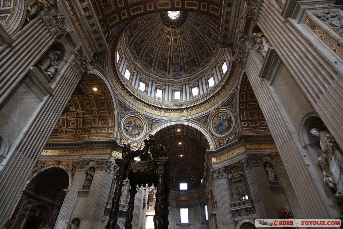 Citta del Vaticano - Basilica di San Pietro - La cupola di Michelangelo
Mots-clés: Citta' Del Vaticano geo:lat=41.90221765 geo:lon=12.45395247 geotagged VAT Vatican Vatikanstadt Citta del Vaticano patrimoine unesco Basilica di San Pietro Egli$e La cupola di Michelangelo Il Baldacchino