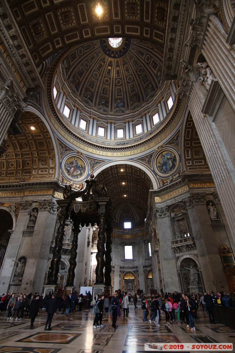 Citta del Vaticano - Basilica di San Pietro - La cupola di Michelangelo
Mots-clés: Citta' Del Vaticano geo:lat=41.90221765 geo:lon=12.45395247 geotagged VAT Vatican Vatikanstadt Citta del Vaticano patrimoine unesco Basilica di San Pietro Egli$e La cupola di Michelangelo Il Baldacchino