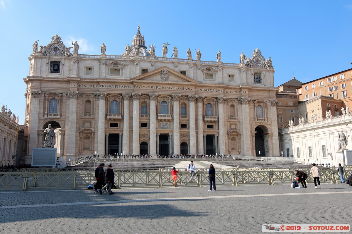 Citta del Vaticano - Piazza San Pietro - Basilica
Mots-clés: Citta' Del Vaticano geo:lat=41.90194215 geo:lon=12.45637182 geotagged VAT Vatican Vatikanstadt Citta del Vaticano patrimoine unesco Piazza San Pietro Egli$e Basilica di San Pietro