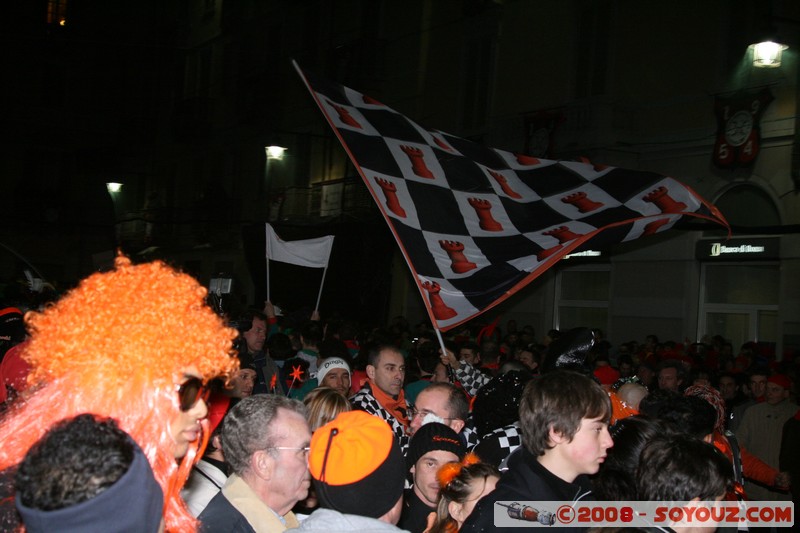 Storico Carnevale di Ivrea - Piazza di Citta - Scacchi
Mots-clés: Nuit