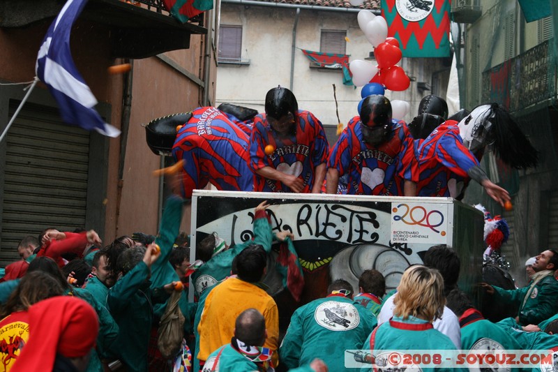 Ivrea - Battaglia delle Arance - Tuchini Del Borghetto e l'Ariete
