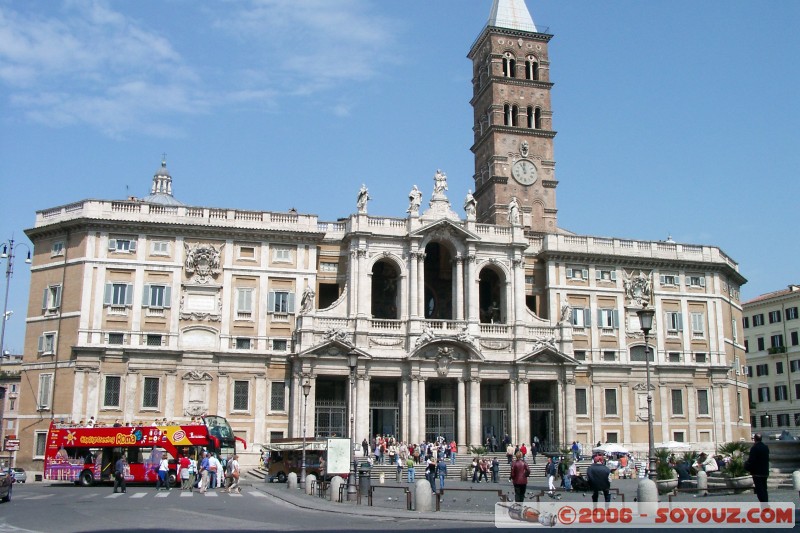 Basilique Santa Maria Maggiore
Eleve par Sixte III (432-440)
