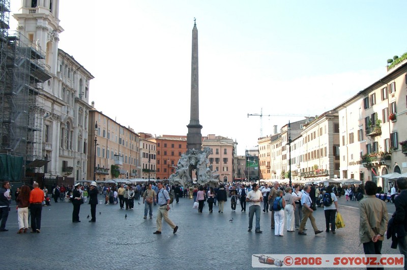 Piazza Navona
Eglise Sant'Agnese in Agone et Fontana dei Fiumi
