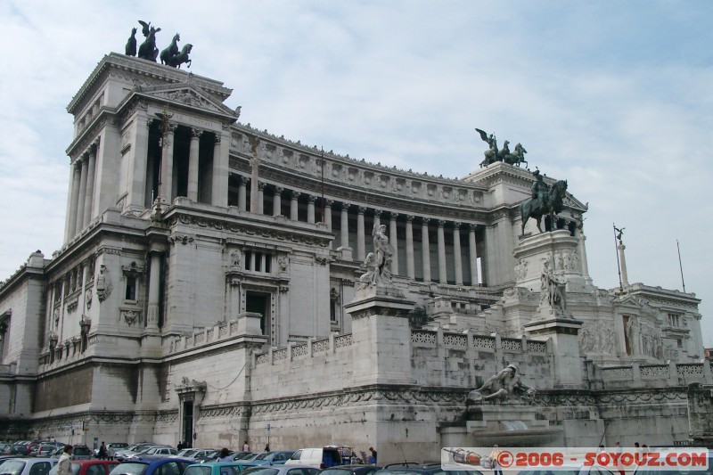 Monument  Victor-Emmanuel II
(Vittorio Emmanuele II)
