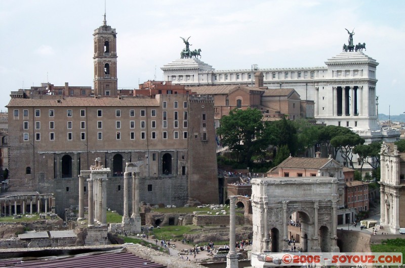 Palazzo Senatorio et Arco di Septimius Severus

