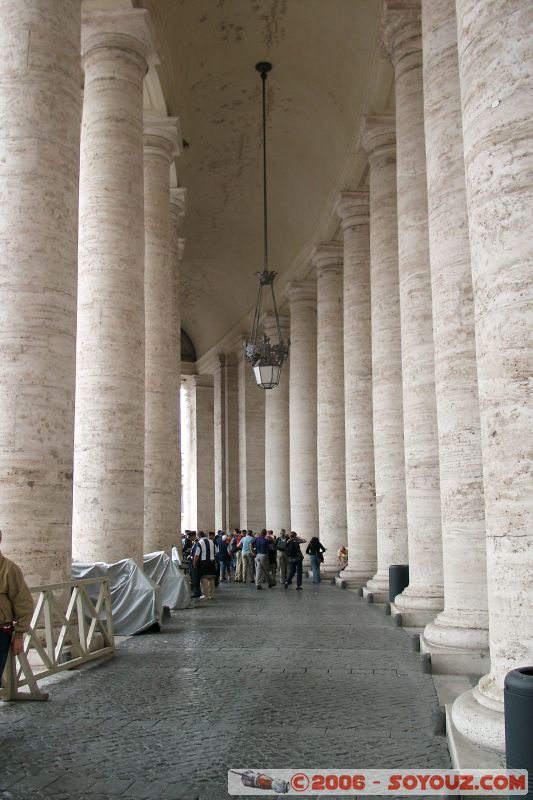 Colonnes piazza Santo Pietro
