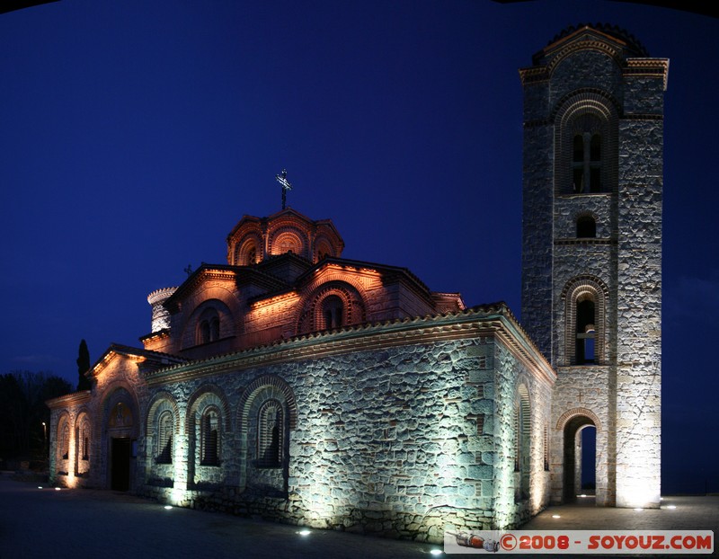 Ohrid - Church of Saint Kliment i Panteleimon
Mots-clés: patrimoine unesco Nuit Eglise