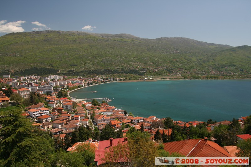 Ohrid - Samuilâ��s Fortress - view on the city
Mots-clés: patrimoine unesco chateau Ruines Lac