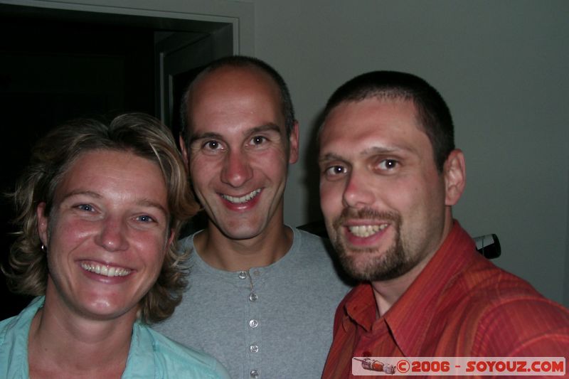 Ingrid, Pim et moi
Mes amis Hollandais que j'avais rencontrés au Chili pendant mon tour du Monde
