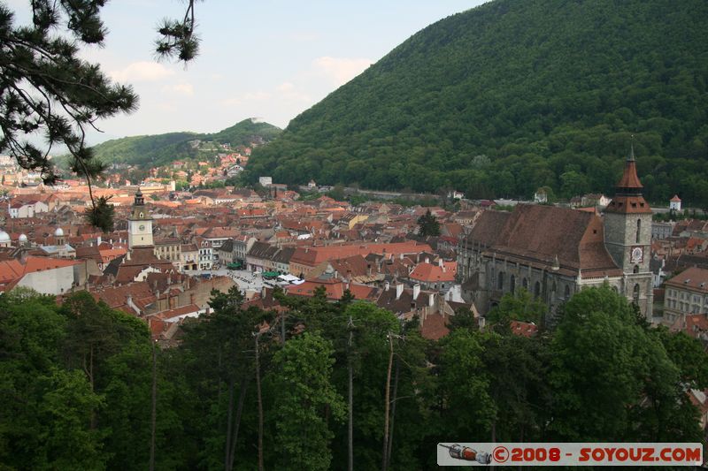 Brasov - vue sur la ville
