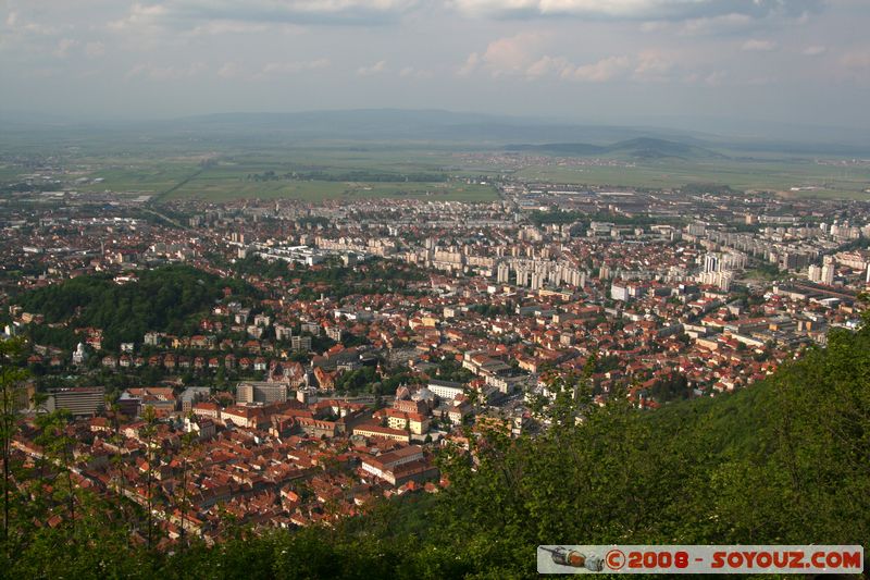 Brasov - Mount Tampa - vue sur la ville
