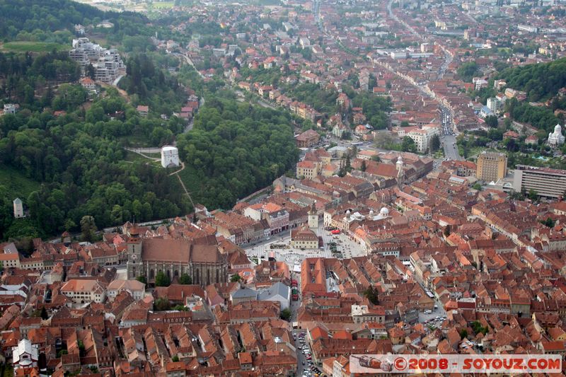 Brasov - Mount Tampa - vue sur la ville
