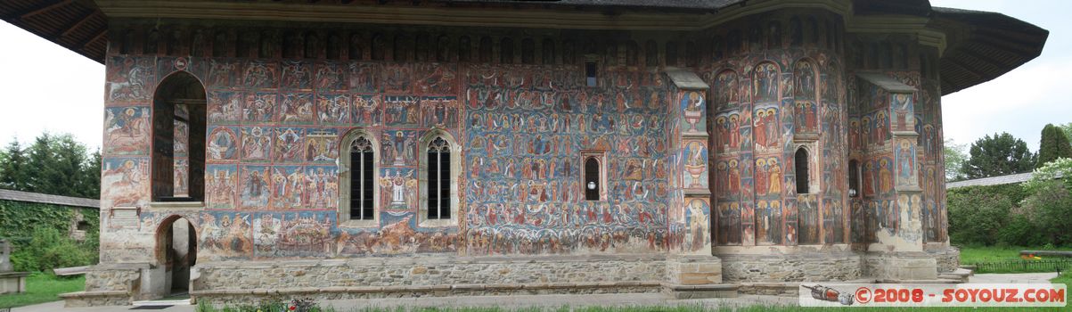 Moldovita Monastery - panorama
Mots-clés: patrimoine unesco Eglise Monastere panorama peinture