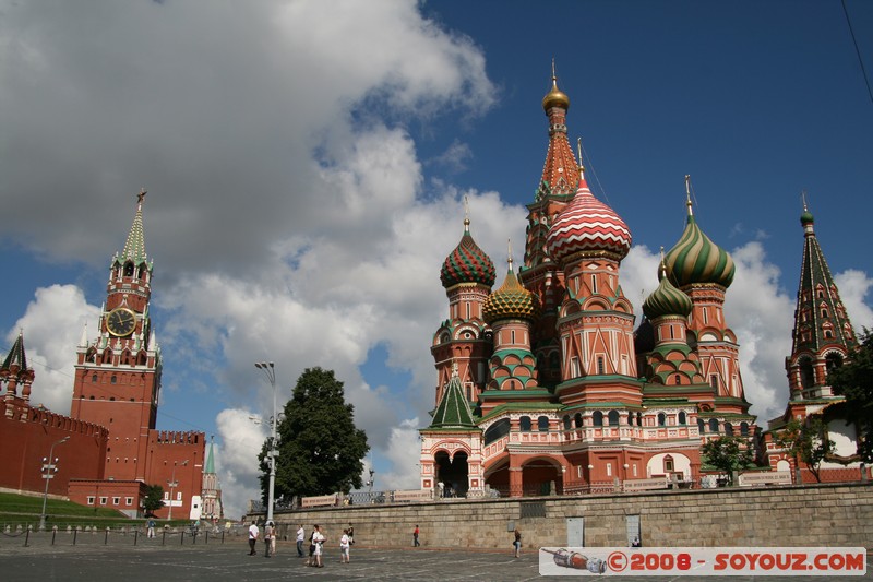 Moscou - Kremlin et Cathedrale Saint-Basile
Mots-clés: Eglise patrimoine unesco