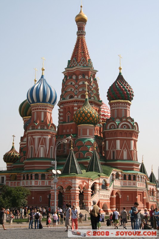 Moscou - Cathedrale Saint-Basile
Mots-clés: patrimoine unesco Eglise