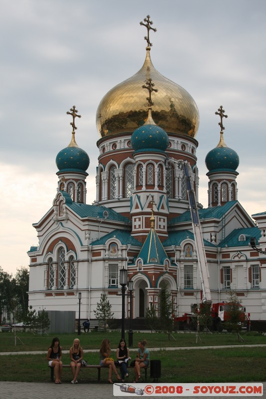 Omsk - Cathedrale Uspenski
Mots-clés: Eglise