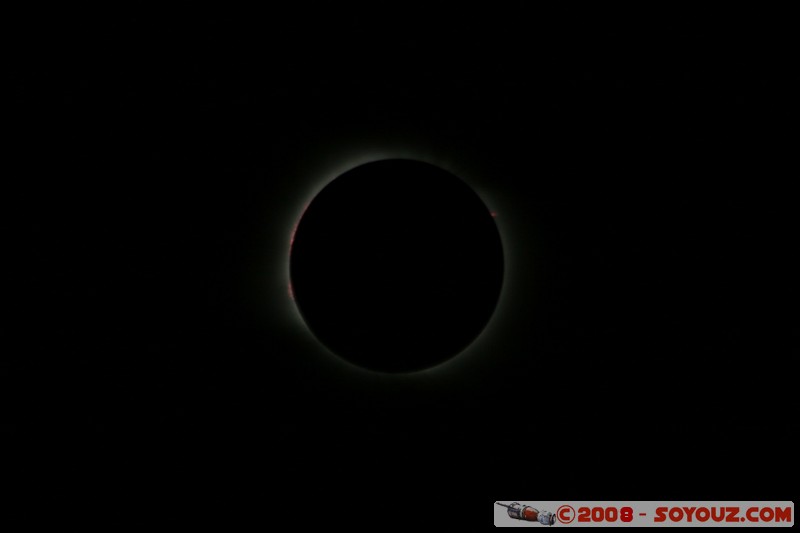 Eclipse de Soleil 2008 - Totalite
Mots-clés: Eclipse Astronomie
