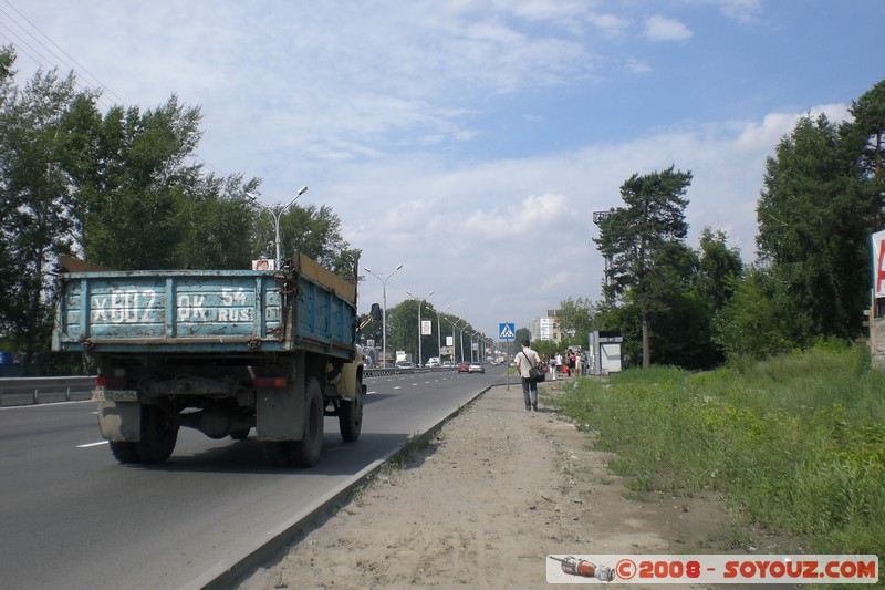 Route Seiatel - Novosibirsk
