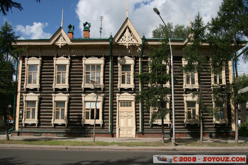 Tomsk - Maison en bois sur Krasnoarmeiskaia oul
Mots-clés: Bois