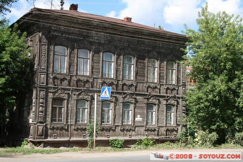 Tomsk - Maison en bois sur oul Tatarskaia
Mots-clés: Bois