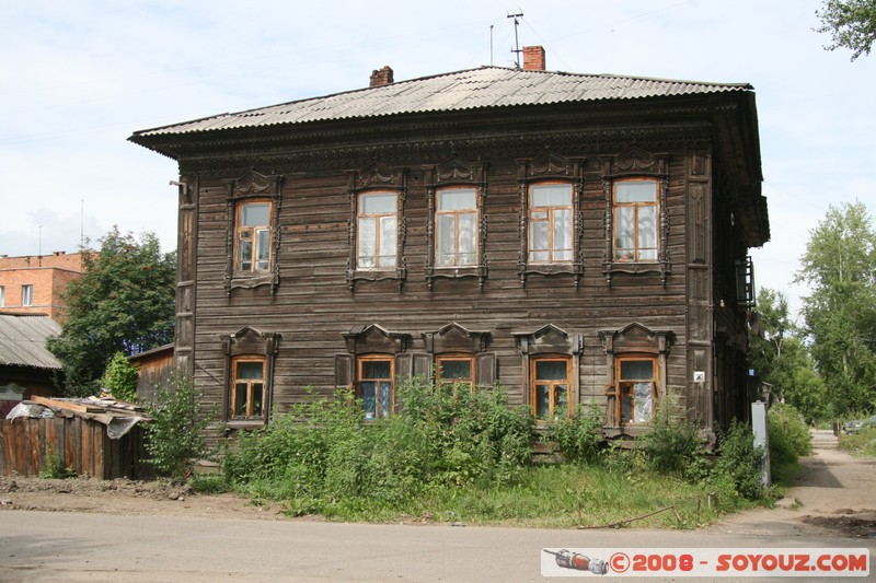 Tomsk - Maison en bois sur Moskovsky Trakt
Mots-clés: Bois