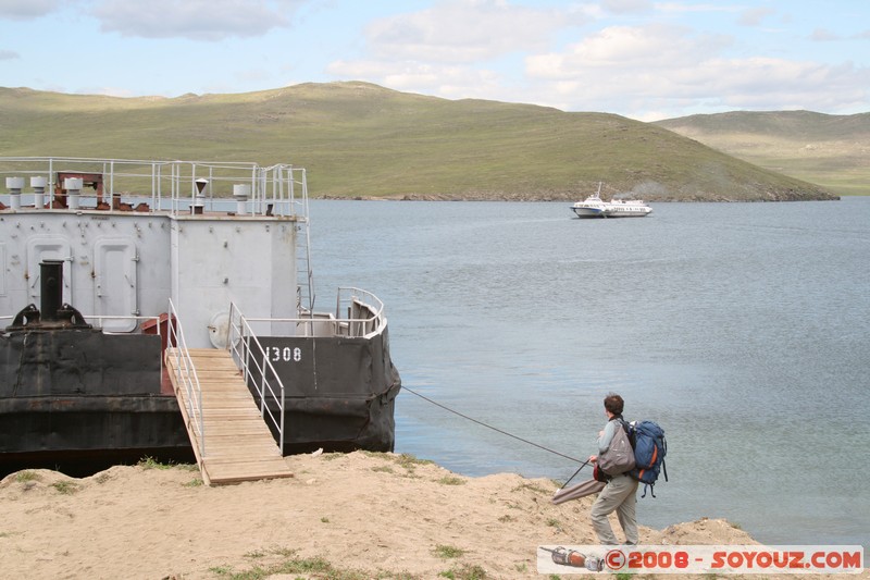 Lac Baikal - Debarquadere sur Olkhon
Mots-clés: bateau Lac