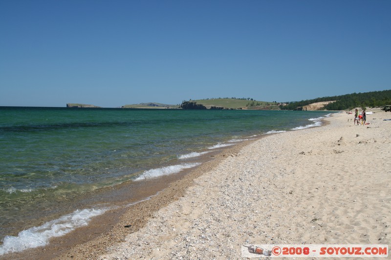 Olkhon - Khuzir - La plage
Mots-clés: Lac plage