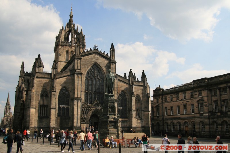 Edinburgh - Royal Mile - St. Giles' Cathedral
W Parliament Square, Edinburgh, City of Edinburgh EH1 1, UK
Mots-clés: Eglise St. Giles' Cathedral patrimoine unesco