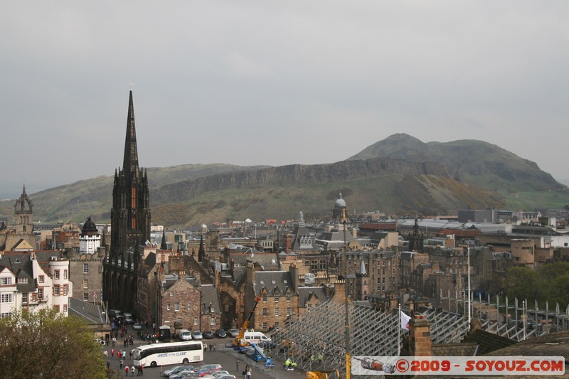 View from Edinburgh Castle - Salisbury Crags and Arthur's Seat
Johnston Terrace, Edinburgh, City of Edinburgh EH1 2, UK
Mots-clés: Edinburgh Castle patrimoine unesco