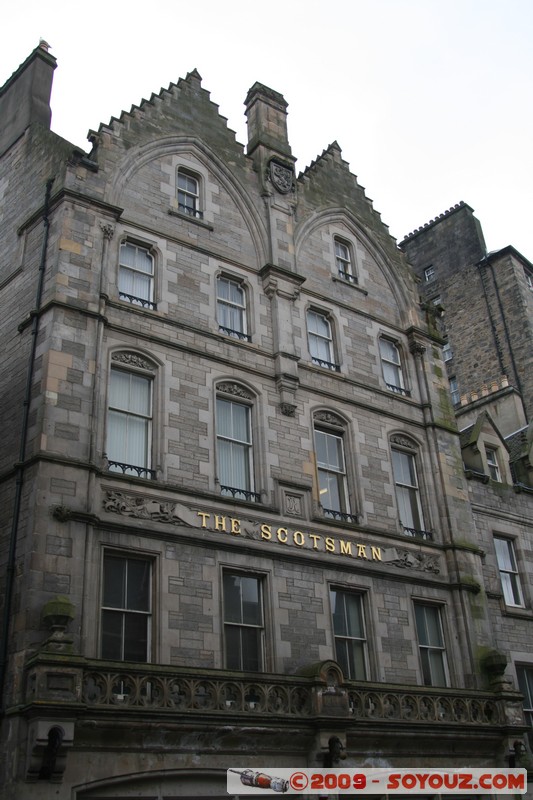 Edinburgh - Royal Mile - The Scotsman
Johnston Terrace, Edinburgh, City of Edinburgh EH1 2, UK (Cockburn St, Edinburgh, City of Edinburgh EH1 1, UK)
Mots-clés: patrimoine unesco