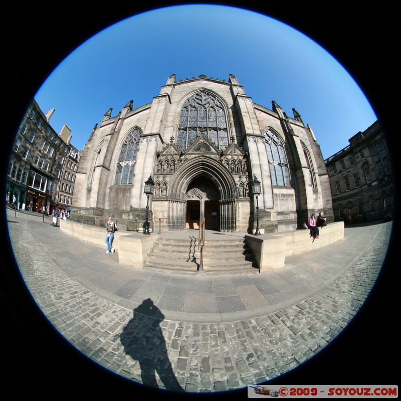 Edinburgh - Royal Mile - St. Giles' Cathedral
Edinburgh, City of Edinburgh, Scotland, United Kingdom
Mots-clés: Eglise St. Giles' Cathedral Fish eye patrimoine unesco