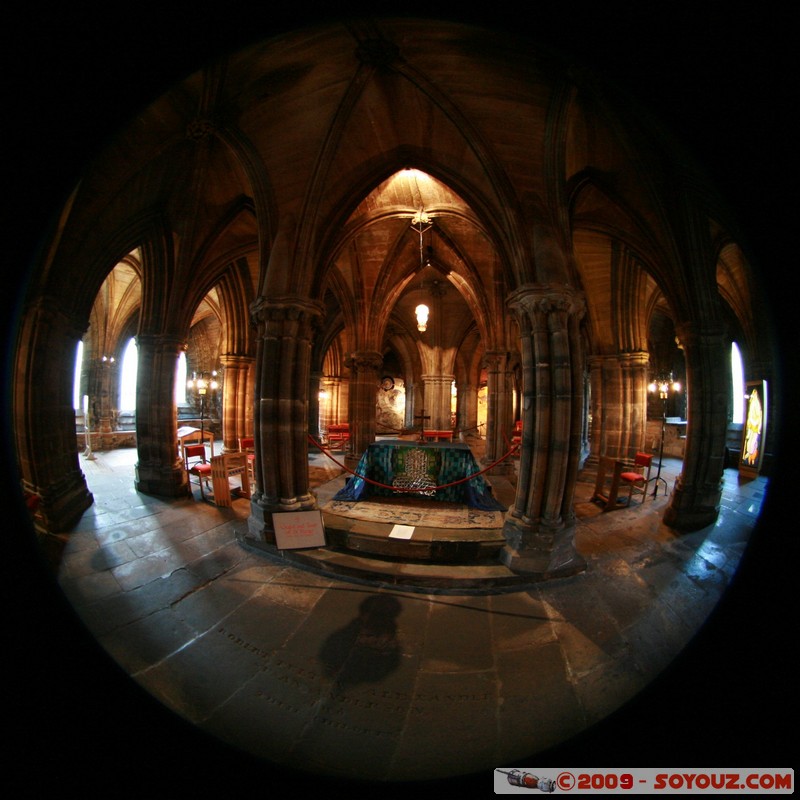 Glasgow Cathedral - Crypt
Mots-clés: Eglise Fish eye