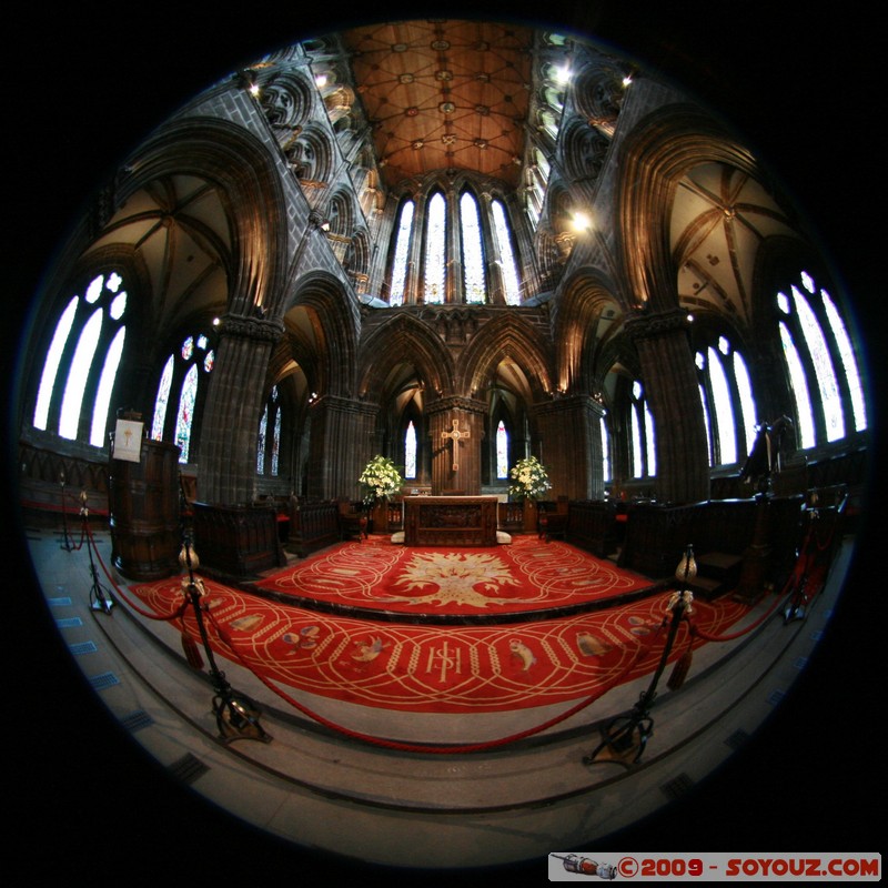 Glasgow Cathedral - Core
Wishart St, Glasgow, Glasgow City G31 2, UK
Mots-clés: Eglise Fish eye