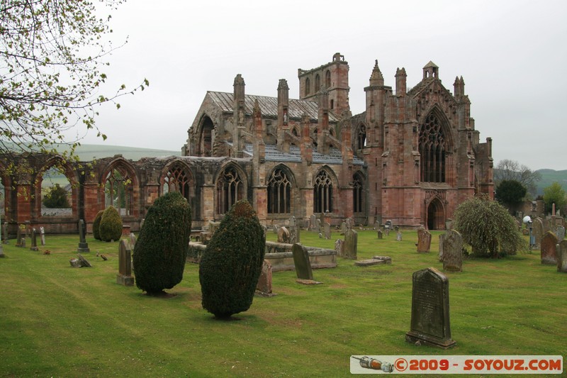 The Scottish Borders - Melrose Abbey
Melrose Abbey, Cloisters Rd, the Scottish Borders, The Scottish Borders TD6 9, UK
Mots-clés: Eglise Ruines