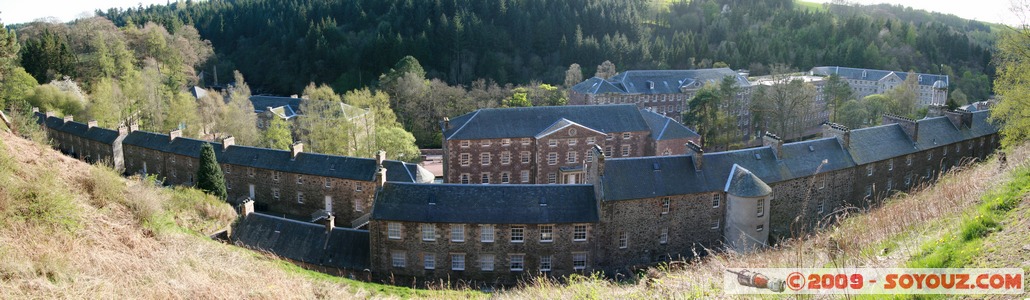 New Lanark - panorama
New Lanark Rd, South Lanarkshire ML11 9, UK
Mots-clés: patrimoine unesco panorama