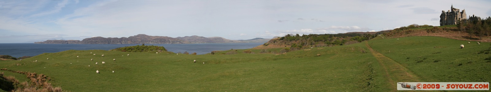 Mull - Glengorm Castle - panorama
Mots-clés: panorama paysage