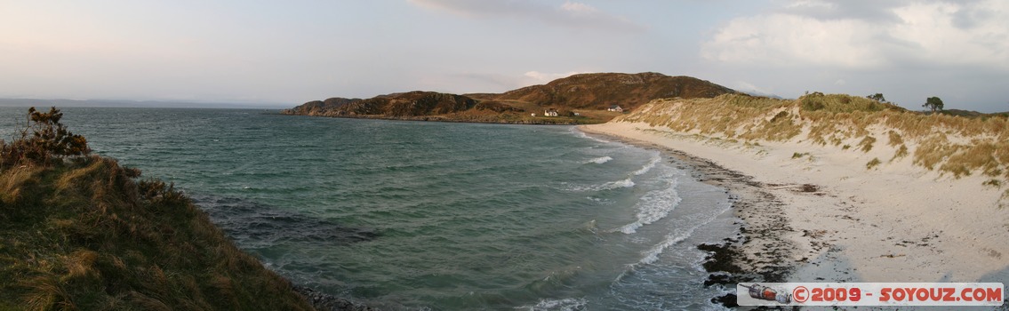 Highland - Camusdarach Beach (Ben's Beach from Local Hero) - panorama
Morar, Scotland, United Kingdom
Mots-clés: plage mer Movie location Local Hero panorama