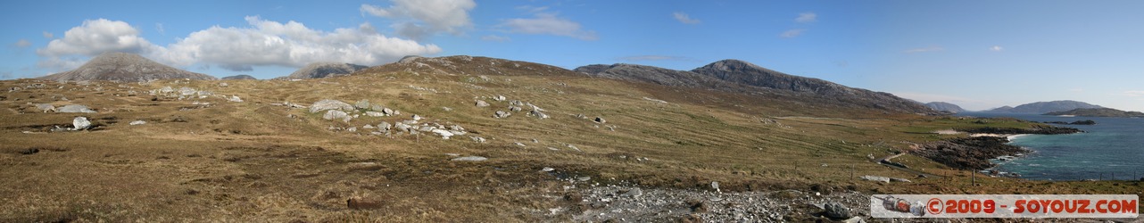 Hebridean Islands - Lewis - Brenish - panorama
Brenish, Western Isles, Scotland, United Kingdom
Mots-clés: panorama mer Montagne