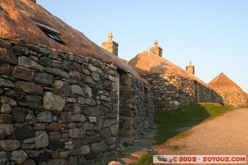 Hebridean Islands - Lewis - Gearrannan Blackhouse
Carloway, Western Isles, Scotland, United Kingdom
Mots-clés: Blackhouse