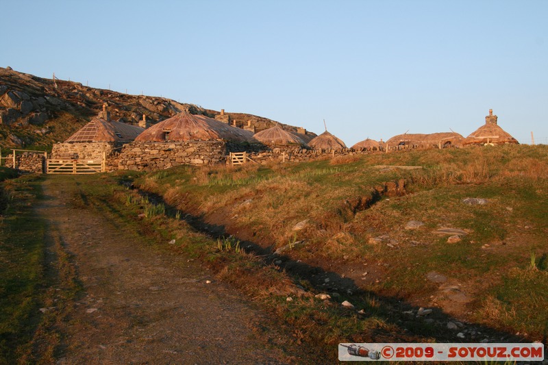 Hebridean Islands - Lewis - Gearrannan Blackhouse
Carloway, Western Isles, Scotland, United Kingdom
Mots-clés: Blackhouse