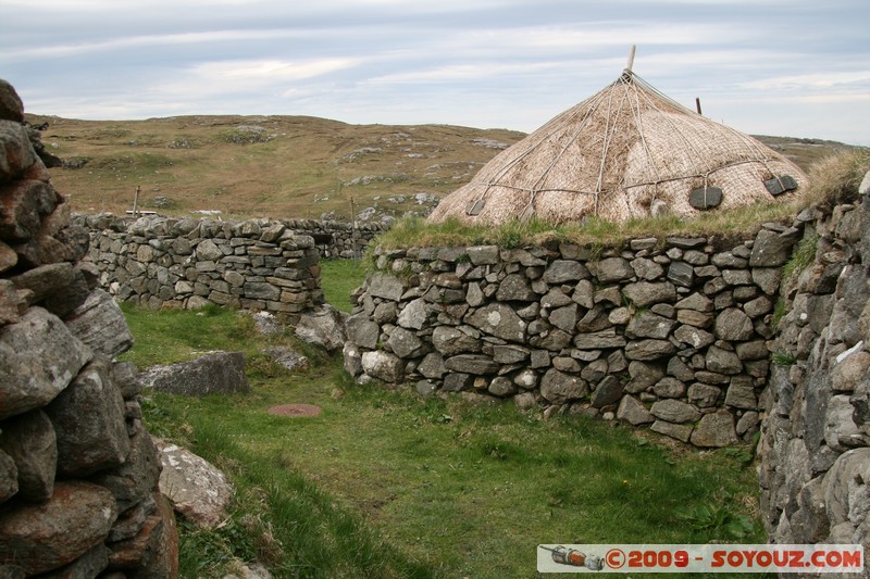 Hebridean Islands - Lewis - Gearrannan Blackhouse
Carloway, Western Isles, Scotland, United Kingdom
Mots-clés: Blackhouse