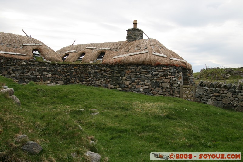 Hebridean Islands - Lewis - Gearrannan Blackhouse
Carloway, Western Isles, Scotland, United Kingdom
Mots-clés: Blackhouse