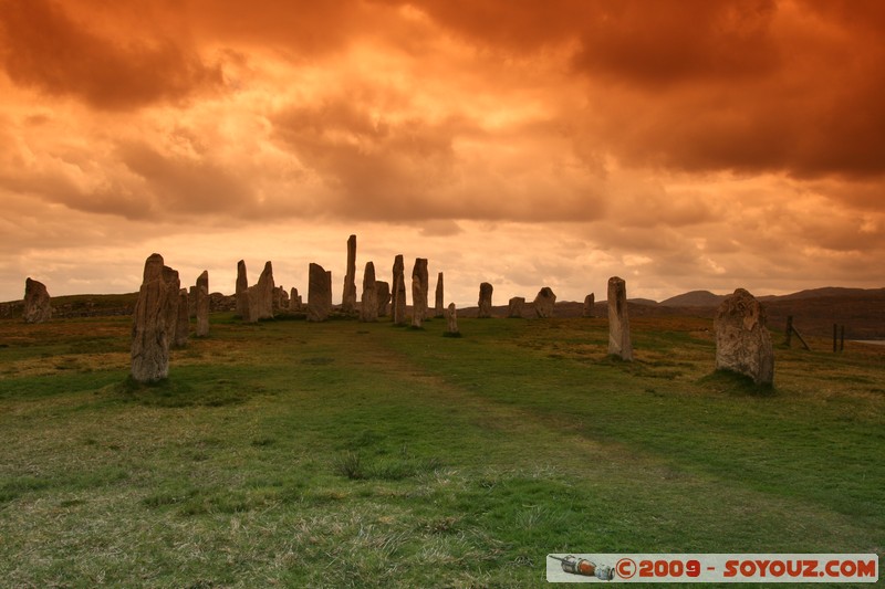 Hebridean Islands - Lewis - Callanish Standing Stones
Callanish, Western Isles, Scotland, United Kingdom
Mots-clés: Megalithique prehistorique Lumiere sunset