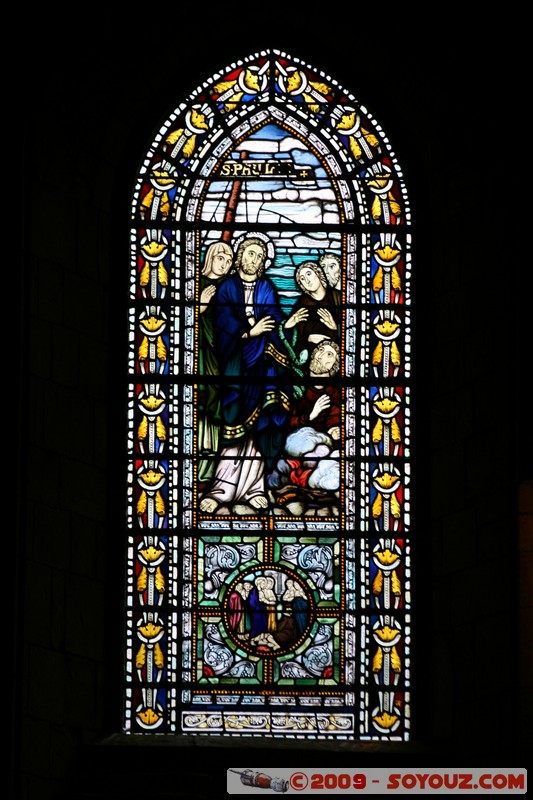 Orkney - Kirkwall - St Magnus Cathedral - Stained glass
Mots-clés: Eglise Vitrail Moyen-age